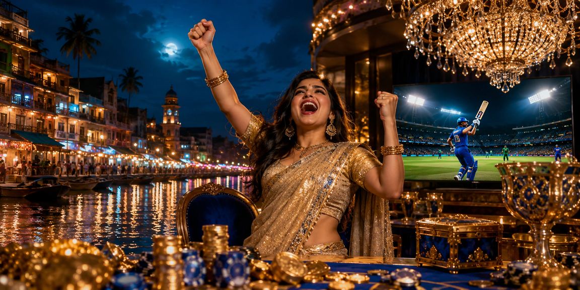 নারায়ণগঞ্জে শাড়ি পরিহিতা নারী মোবাইলে ক্রিকেট বেটিং উপভোগ করছেন